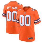 Camiseta NFL Elite Nino Denver Broncos 2nd Alternate Personalizada Naranja