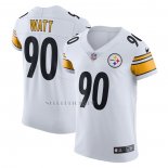 Camiseta NFL Elite Pittsburgh Steelers T.J. Watt Vapor Blanco