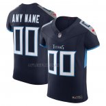 Camiseta NFL Elite Tennessee Titans Vapor F.U.S.E. Personalizada Azul