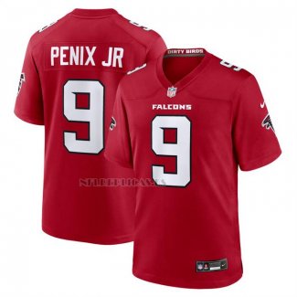 Camiseta NFL Game Atlanta Falcons Michael Penix JR Rojo