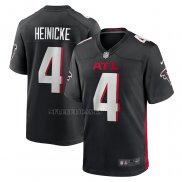 Camiseta NFL Game Atlanta Falcons Taylor Heinicke Negro