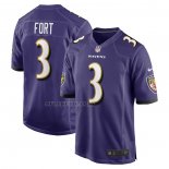 Camiseta NFL Game Baltimore Ravens L.J. Fort Violeta