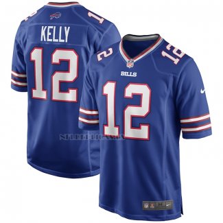 Camiseta NFL Game Buffalo Bills Jim Kelly Retired Azul