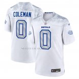 Camiseta NFL Game Buffalo Bills Keon Coleman 2025 Rivalries Collection Blanco