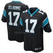 Camiseta NFL Game Carolina Panthers Jake Delhomme Retired Negro