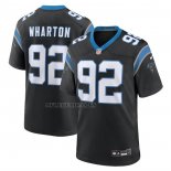 Camiseta NFL Game Carolina Panthers Tershawn Wharton Negro