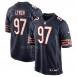 Camiseta NFL Game Chicago Bears James Lynch Azul Marino