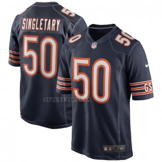 Camiseta NFL Game Chicago Bears Mike Singletary Retired Azul