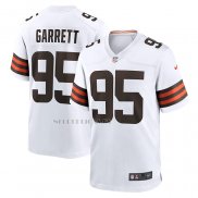 Camiseta NFL Game Cleveland Browns Myles Garrett Segunda Blanco