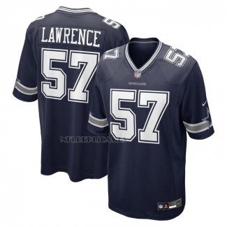 Camiseta NFL Game Dallas Cowboys Malachi Lawrence 2026 Azul Marino