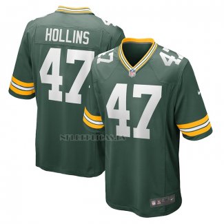 Camiseta NFL Game Green Bay Packers Justin Hollins Primera Verde
