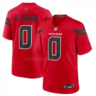 Camiseta NFL Game Houston Texans Azeez Al Shaair Alterno Rojo