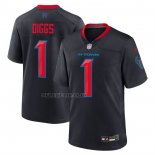 Camiseta NFL Game Houston Texans Stefon Diggs Alterno Azul