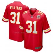 Camiseta NFL Game Kansas City Chiefs Darrel Williams Rojo