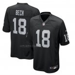 Camiseta NFL Game Las Vegas Raiders Jack Bech Negro