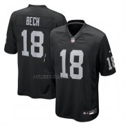Camiseta NFL Game Las Vegas Raiders Jack Bech Negro