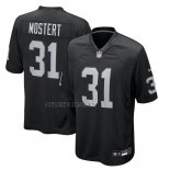 Camiseta NFL Game Las Vegas Raiders Raheem Mostert Negro