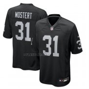 Camiseta NFL Game Las Vegas Raiders Raheem Mostert Negro