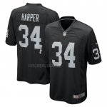 Camiseta NFL Game Las Vegas Raiders Thomas Harper Negro