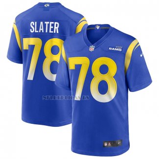 Camiseta NFL Game Los Angeles Rams Jackie Slater Retired Azul