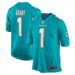 Camiseta NFL Game Miami Dolphins Kenneth Grant 2025 NFL Draft Verde