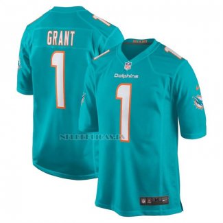 Camiseta NFL Game Miami Dolphins Kenneth Grant 2025 NFL Draft Verde