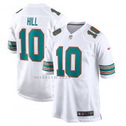 Camiseta NFL Game Miami Dolphins Tyreek Hill Alterno Blanco