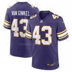 Camiseta NFL Game Minnesota Vikings Andrew Van Ginkel Alterno Violeta