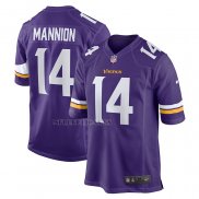 Camiseta NFL Game Minnesota Vikings Sean Mannion Violeta