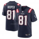 Camiseta NFL Game New England Patriots Austin Hooper Azul