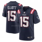 Camiseta NFL Game New England Patriots Ezekiel Elliott Azul