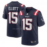 Camiseta NFL Game New England Patriots Ezekiel Elliott Azul