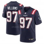 Camiseta NFL Game New England Patriots Milton Williams Azul