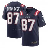 Camiseta NFL Game New England Patriots Rob Gronkowski Retired Azul