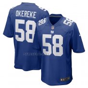 Camiseta NFL Game New York Giants Bobby Okereke Azul