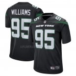 Camiseta NFL Game New York Jets Quinnen Williams Alterno Negro
