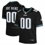 Camiseta NFL Game Nino Philadelphia Eagles Alterno Personalizada Negro