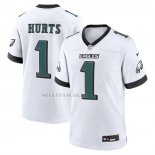 Camiseta NFL Game Philadelphia Eagles Jalen Hurts Blanco1