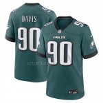 Camiseta NFL Game Philadelphia Eagles Jordan Davis Verde1
