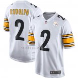 Camiseta NFL Game Pittsburgh Steelers Mason Rudolph Blanco