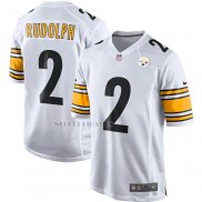 Camiseta NFL Game Pittsburgh Steelers Mason Rudolph Blanco