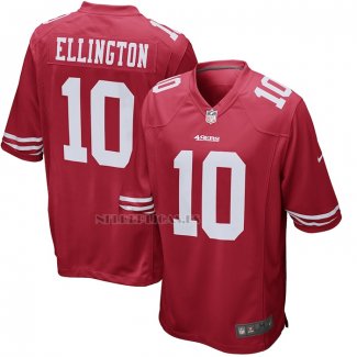 Camiseta NFL Game San Francisco 49ers Bruce Ellington Rojo