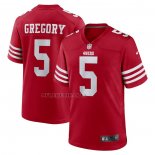 Camiseta NFL Game San Francisco 49ers Randy Gregory Rojo
