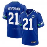 Camiseta NFL Game Seattle Seahawks Devon Witherspoon Alterno 50th Season Royal