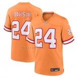 Camiseta NFL Game Tampa Bay Buccaneers Carlton Davis III Throwback Naranja