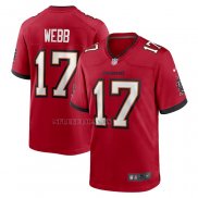 Camiseta NFL Game Tampa Bay Buccaneers Raleigh Webb Rojo