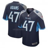 Camiseta NFL Game Tennessee Titans Andrew Adams Primera Azul