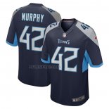 Camiseta NFL Game Tennessee Titans Caleb Murphy Azul