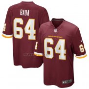 Camiseta NFL Game Washington Commanders David Bada Rojo