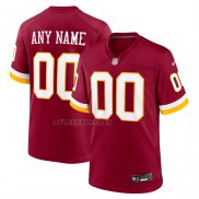 Camiseta NFL Game Washington Commanders Personalizada Rojo1